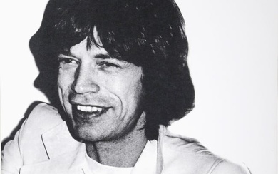 Christopher Makos, Mick Jagger from the Icons Portfolio, Screenprint