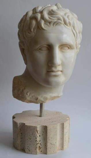 Classical Greek style head
