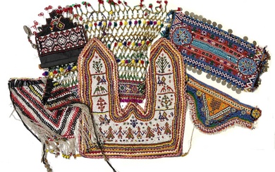 Collection of Afghan and Indian beadwork