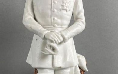 Confederate General Robert E. Lee Porcelain Statue