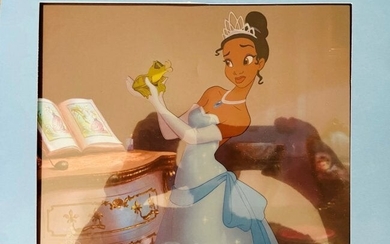 DISNEY'S THE PRINCESS AND THE FROG LIMITED EDITION CELL
