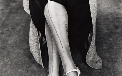 DOROTHEA LANGE (1895-1965) A Sign of the Times (Depression - Mended Stockings, Stenographer,...