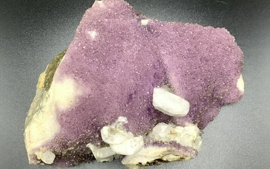 Druzy Quartz Amethyst Crystal Rock