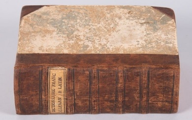 Duez, Nathanael. Nathanaelis Duesii Compendium Grammaticae Gallicae; BOUND WITH, Dictionnaire