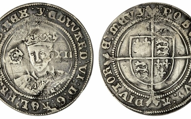 Edward VI (1547-1553), Third Coinage, Fine Silver, Shilling, 1551-1553, Tower