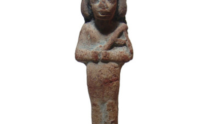 Egyptian terracotta ushabti, 21st Dynasty