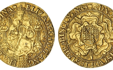 Elizabeth I (1558-1603), Second 'Restoration' Coinage, Sixth Issue [Fine Gold], 'Fine Sovereign, 1 February 1592 - 8 May 1594, Tower