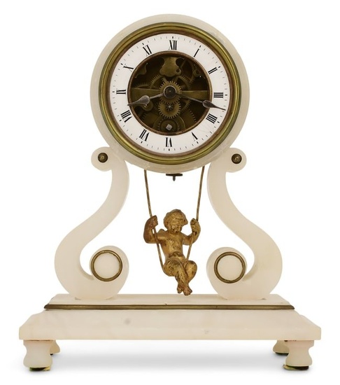 Eugène Farcot (1830-1896), Swinging Doll Clock