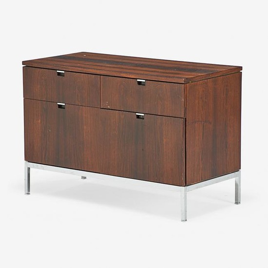 FLORENCE KNOLL FOR KNOLL INTERNATIONAL ROSEWOOD CABINET