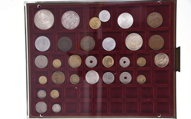 FRANKREICH, ca. 15./20. Jh., interessante Sammlung von 130 Münzen in...
