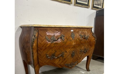 French Louis XV Style Kenswood Boome Camode with marble Top
