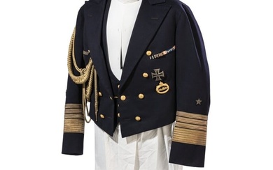 General Admiral Alfred Saalwächter – a large dress uniform as Admiral