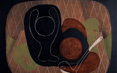 Georges Braque (1882-1963) - Nature morte, 1933 - Pochoir