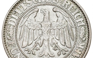 Germany, Weimar-republic, 5 Mark 1928 D, KM 56, Jaeger 331.