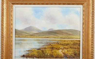 Gerry Marjoram Untitled Landscape Oil on Canvas