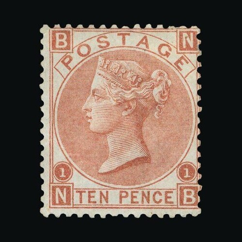 Great Britain - QV (surface printed) : (SG 113) 1867-80 10d ...