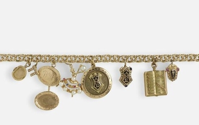 Group of gold jewelry