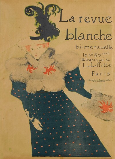 Henri de Toulouse-Lautrec, LA REVUE BLANCHE (D. 355; ADR. 130; W. P16)