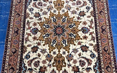 Hand Knotted Persian Tabriz Rug 3x5 ft