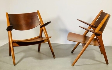 Hans Wegner - Carl Hansen & Søn - Lounge chair (2) - CH 28