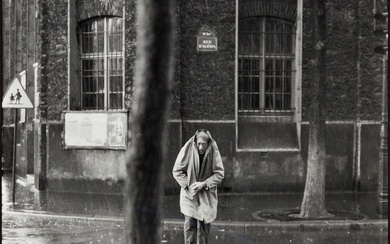 Henri Cartier-Bresson Alberto Giacometti, rue d'Alésia, Paris