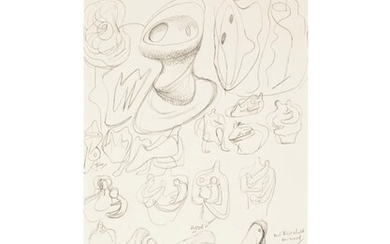 Henry Moore (1898-1986), Ideas for Wood Sculpture