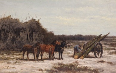 Hermanus Charles Bogman ''The Logger'' Oil