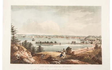 Hill, John — William Guy Wall (after) | The Wall view of Manhattan from Brooklyn