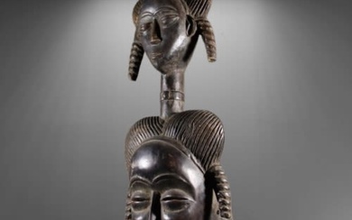 Impressive african mask from the Anang, Nigeria