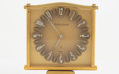 Jaeger LeCoultre, table clock, second half of the 20th century.
