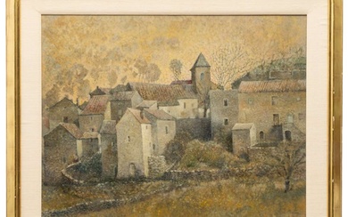 Jan Bonal (Frans, 1927-1998) , 'Les roses du village'