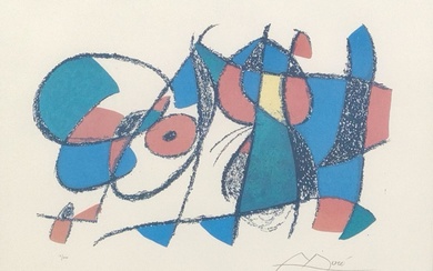 Joan Miro Plate VIII Lithograph II