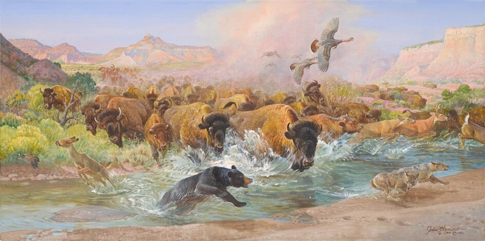 John F. Clymer, Clearing the Palo Duro