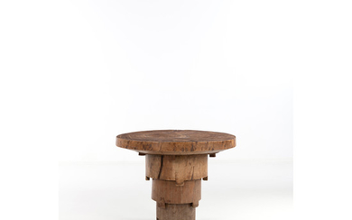 Jose Zanine Caldas (1919-2001) Triple-based modular table - unique piece