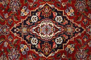Kashan Wool Pile Rug Made in Iran 5'-9 x 3'-10
