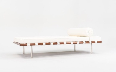 Knoll - Ludwig Mies van der Rohe - Daybed (1) - Barcelona Couch, Model 258L - Steel