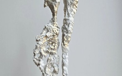Krystyna Siwek - Sculpture, Fleetingness - 68 cm - Clay, Steel, concrete