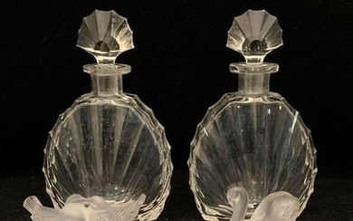 Lalique Glass Pin Trays Etc.
