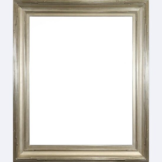 Large Contemporary Silver Finish Picture Frame