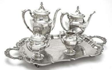 M. FRED HIRSCH CO (1920-1945) STERLING TEAPOT, COFFEE
