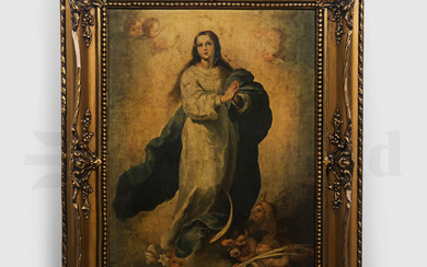 MURILLO COPY. OUR LADY OF THE CONCEPTION OF THE ESCORIAL