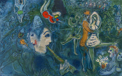 Marc Chagall (1887-1985) The Circus (Mourlot 517; Cramer Books 68)