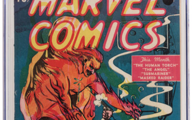 Marvel Comics #1 (Timely, 1939) CGC VF- 7.5 White...