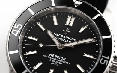 Meccaniche Veneziane - Nereide Black SUEDE strap+ EXTRA MESH BRACELET "NO RESERVE PRICE" - No Reserve Price - Men - 2011-present