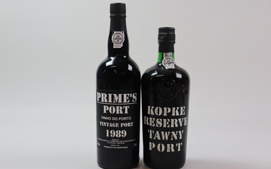 Mixed Lot Fortified Wines NV/1989