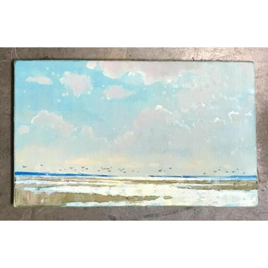 Modern Impressionism Signed Oil Painting, Summer