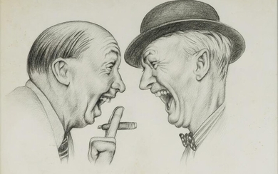 NORMAN ROCKWELL (1894 - 1978): TWO MEN CONVERSING