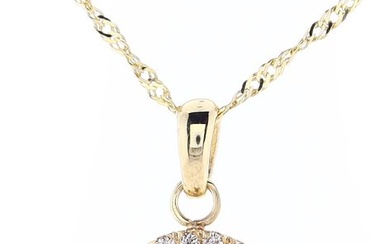 Necklace Yellow gold Diamond - Diamond