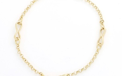No Reserve Price - 18 kt. Yellow gold - Bracelet