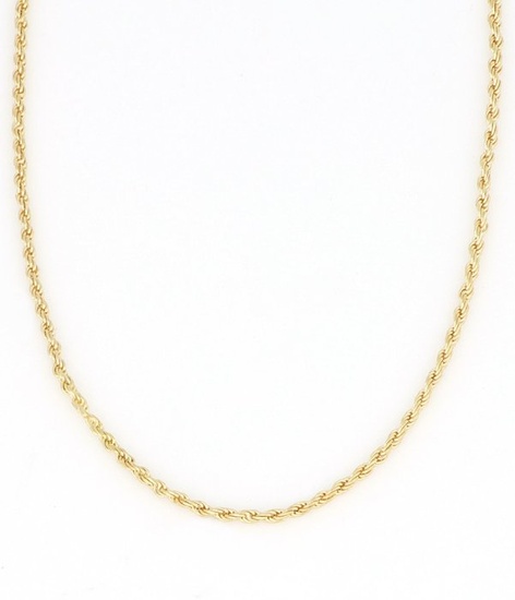 No Reserve Price - 18 kt. Yellow gold - Necklace